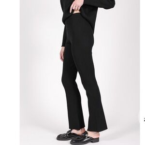 Brunette the Label Ribbed Flare Pants S/M Preowned